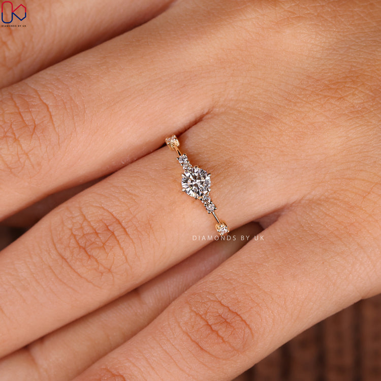 Customize ring for a unique and personal touch.
