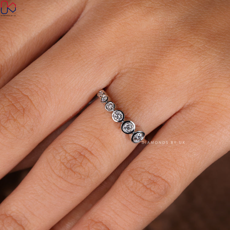 handmade jewelry paired with Diamondsbyuk band collection
