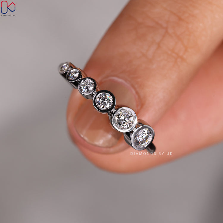 Custom Wedding Band featuring handmade jewelry craftsmanship

