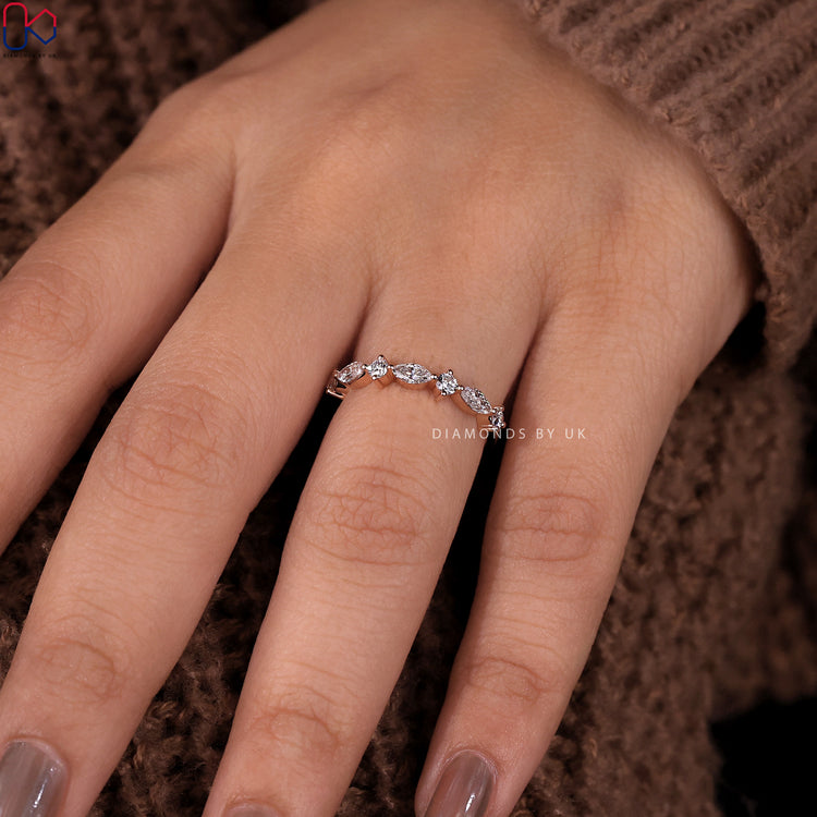 Custom wedding band tailored to your style.
