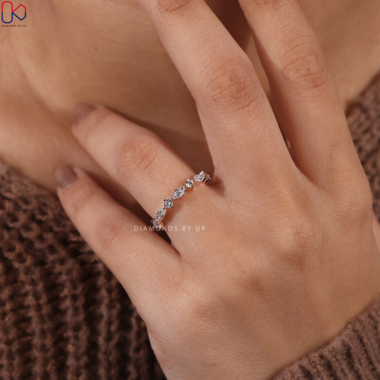 Lab grown diamond offering beauty and sustainability.
