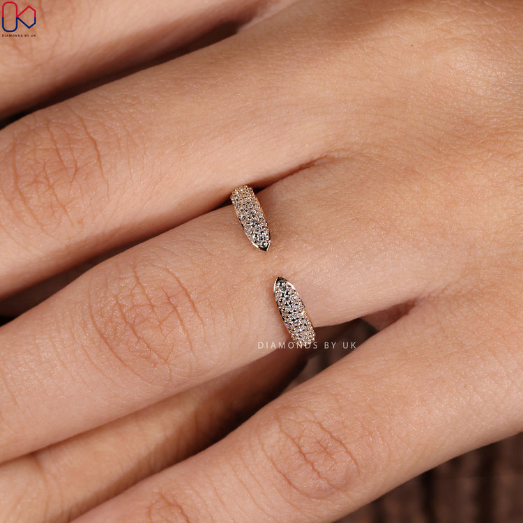 handmade jewelry paired with Diamondsbyuk band collection
