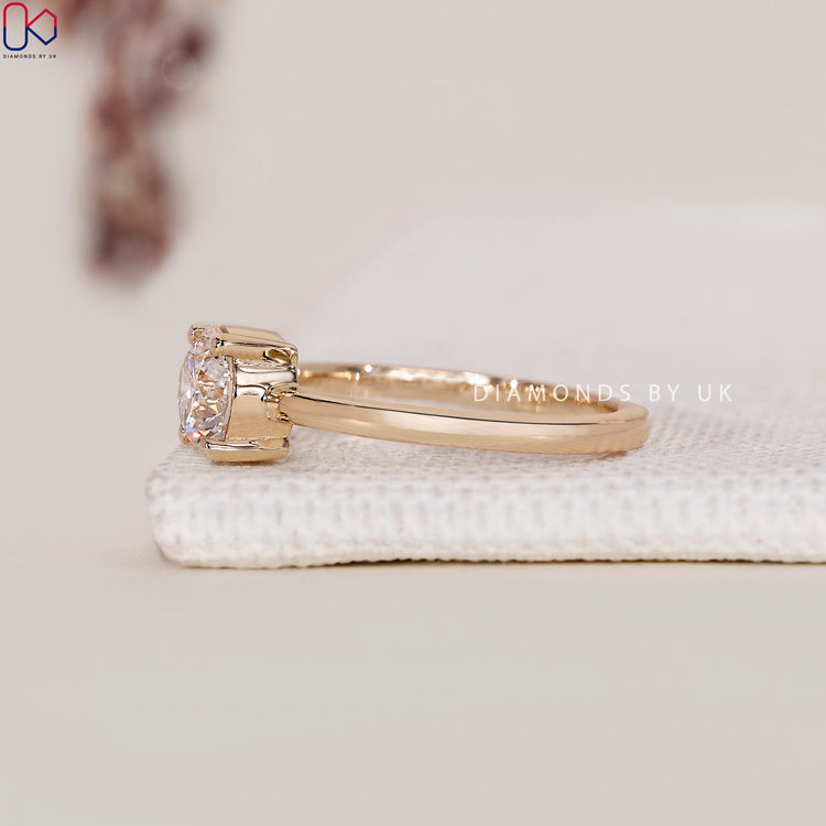 Lab Grown Diamond ring for ethical luxury.
