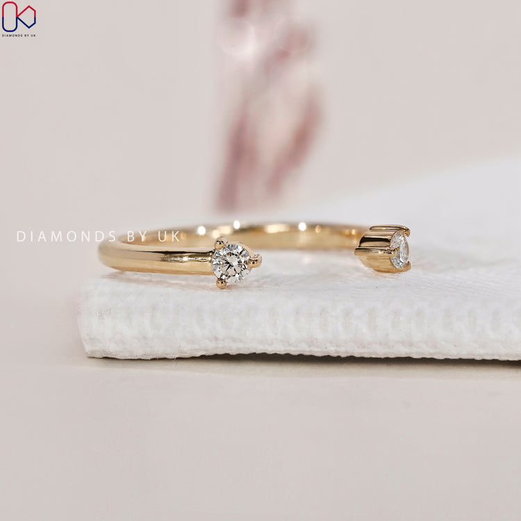 Yellow gold wedding band offering a timeless look with eco-friendly craftsmanship.