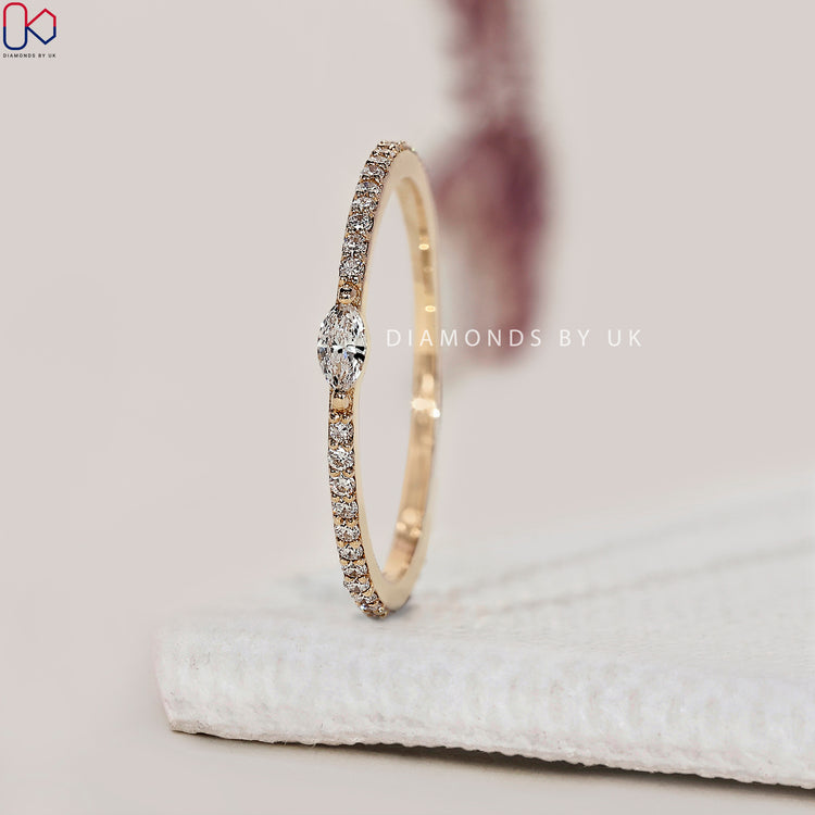 Buy diamond band crafted with care and precision.
