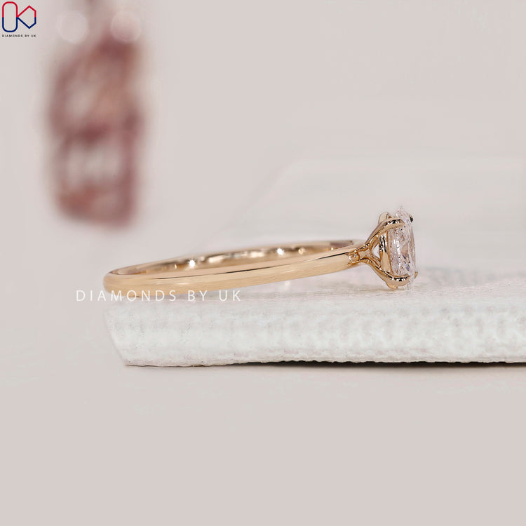 Buy engagement ring crafted with lab-grown diamonds.
