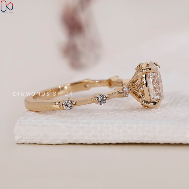 Lab Grown Diamond with ethical beauty.
