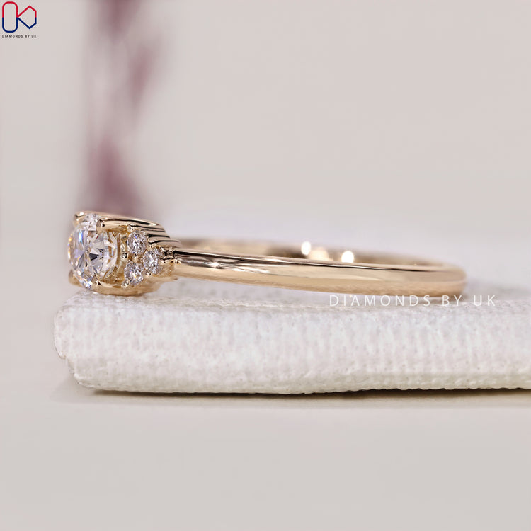 Prong Setting Ring for a secure and elegant look.
