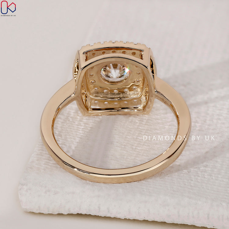 Lab Grown Diamond ring for ethical luxury.
