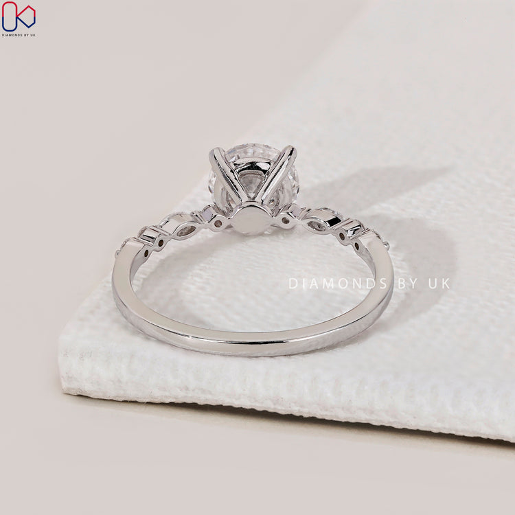 Lab Grown Diamond for an eco-friendly option.
