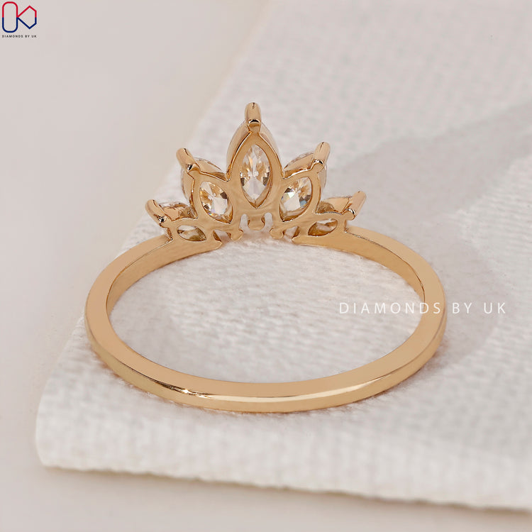 Minimalist wedding band designed for simplicity and understated elegance.