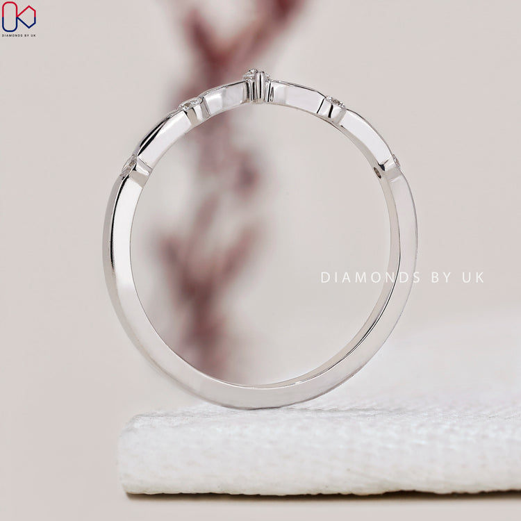 Handmade band designed with attention to detail for a personal touch.