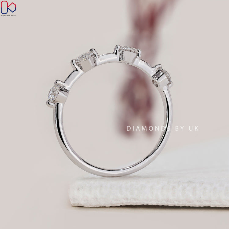 Custom wedding band tailored to your preferences.
