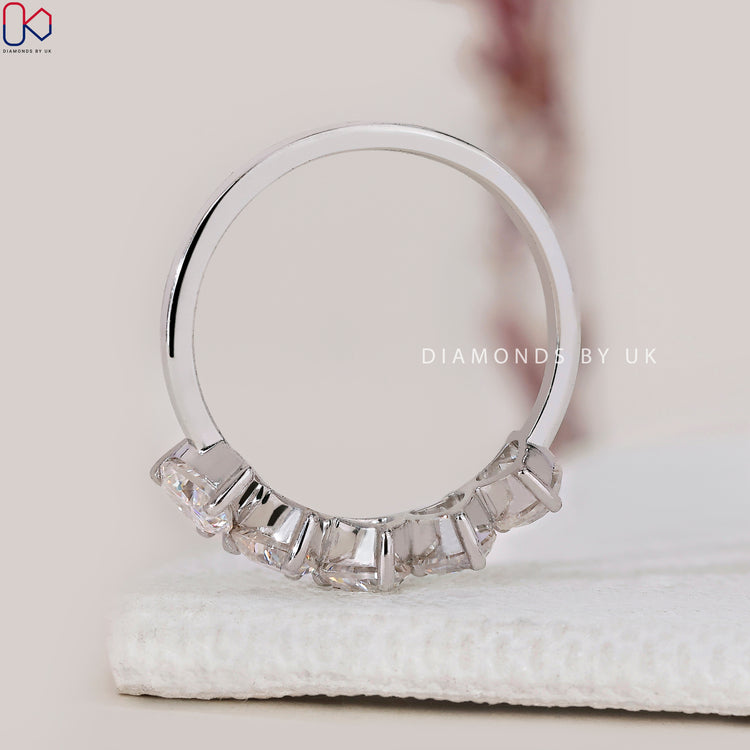 Beautiful band designed to shine on your special day.
