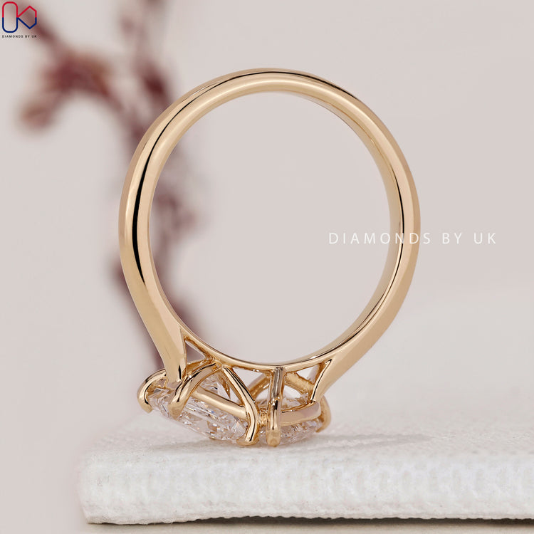 Custom Handmade Jewellery – Toi Et Moi Ring.
