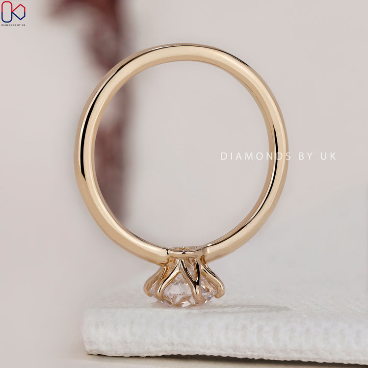 Minimalist Engagement Ring with a sleek design.
