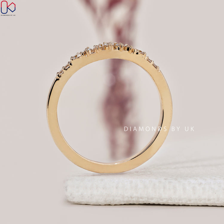 Custom Wedding Band featuring handmade jewelry craftsmanship
