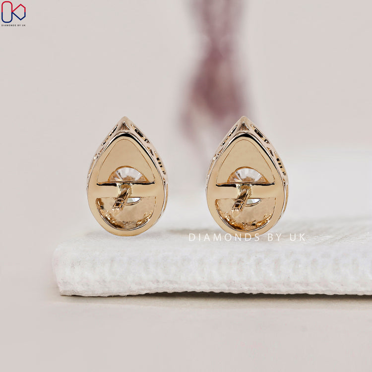 Handmade earrings showcasing expert craftsmanship.

