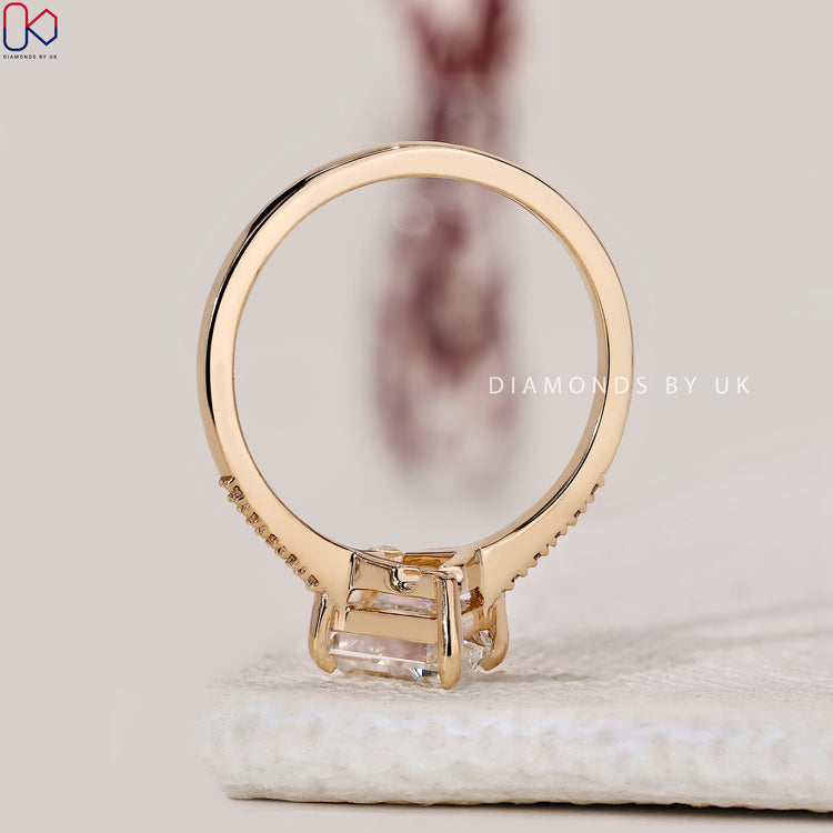 Handmade ring crafted with expert skill.
