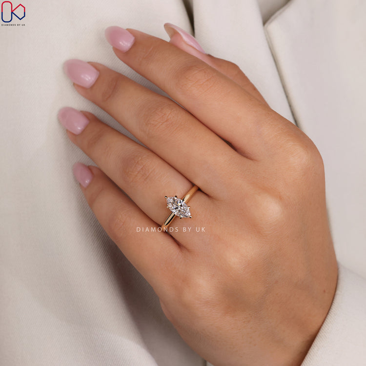DiamondsbyUK ring showcasing fine details.
