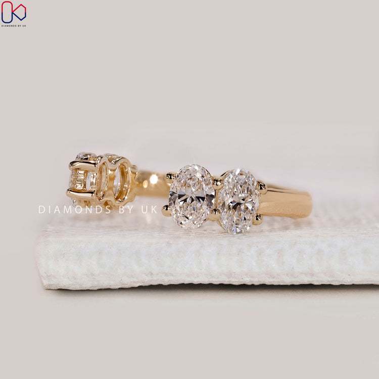 Buy wedding band with open gap wedding band.
