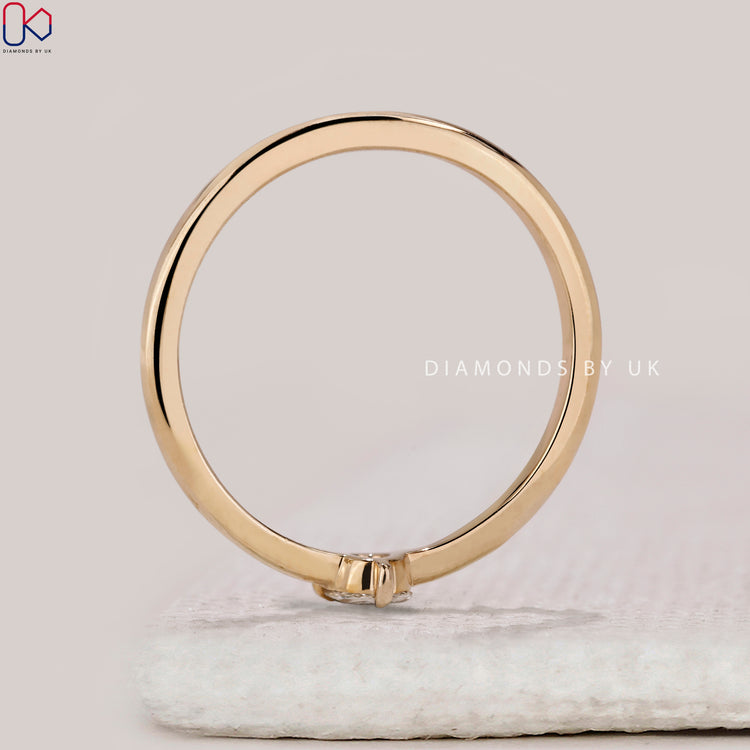 Customise ring with your chosen stone cut, setting, and metal.
