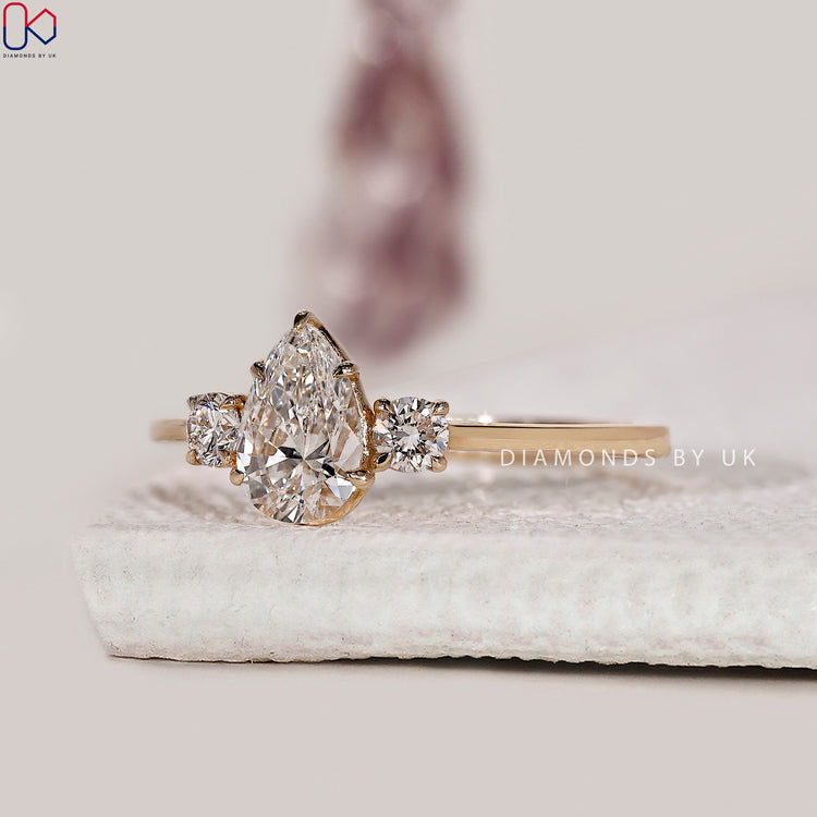 Diamond engagement ring crafted for brilliance and durability.
