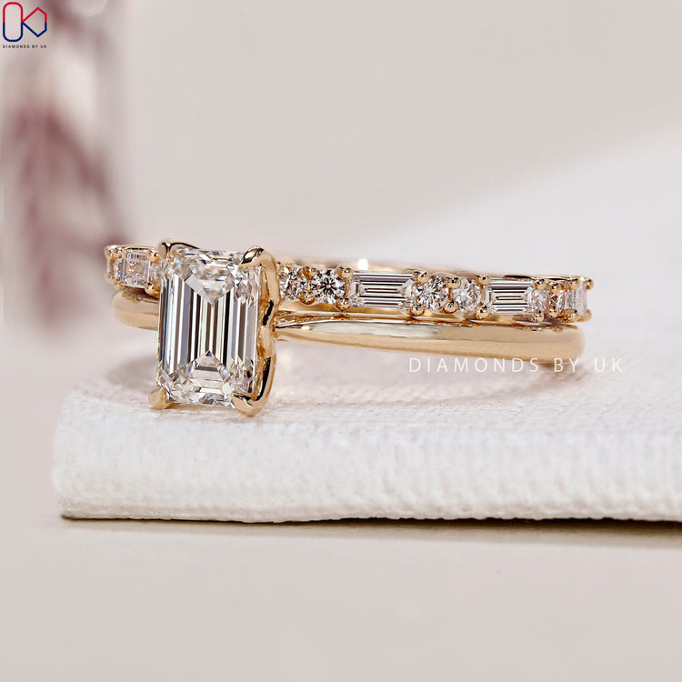 Custom bridal set tailored to your unique love story.
