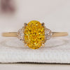 Yellow Diamond Engagement Ring with a stunning design.
