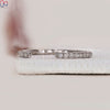 Round diamond band from handmade jewellery.
