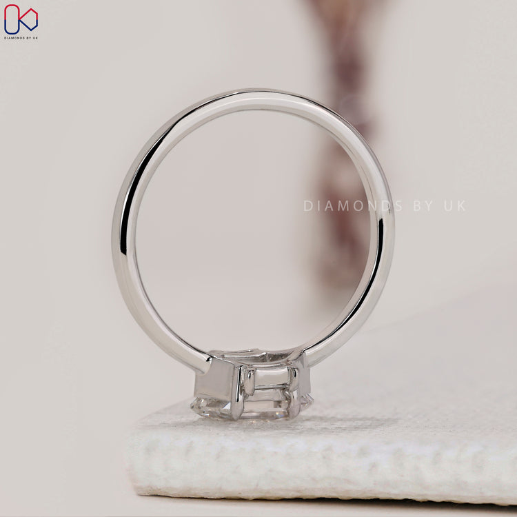 Buy east west diamond engagement ring online.
