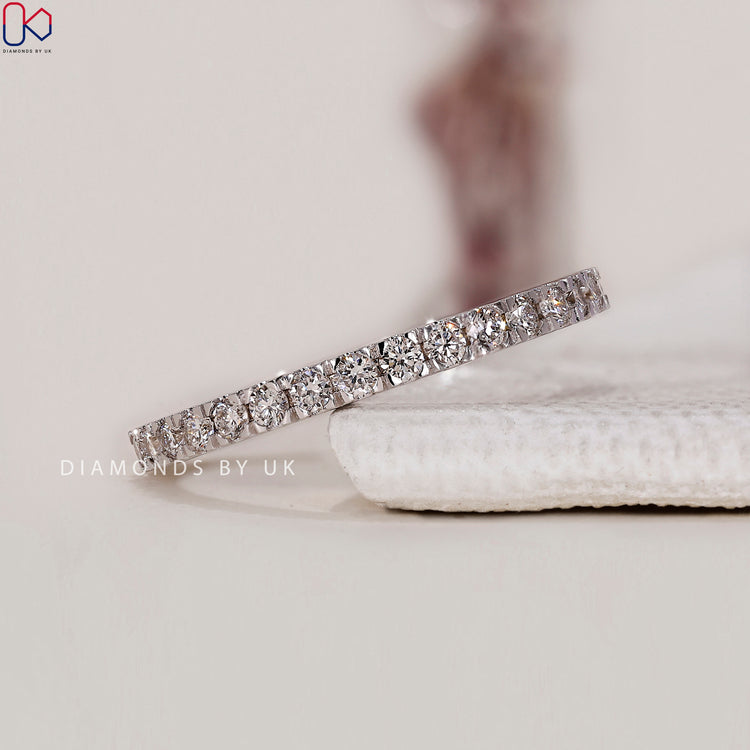 Wedding band stack, perfect for layering with your engagement ring.
