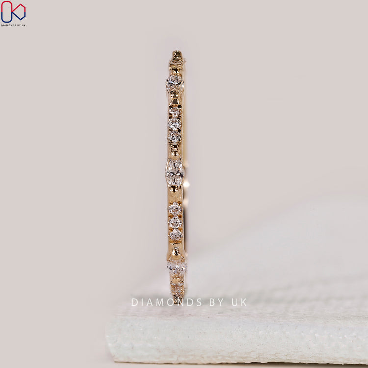 Buy wedding band and yellow gold wedding band.
