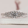 Round Brilliant Cut Diamond Ring with stunning sparkle.

