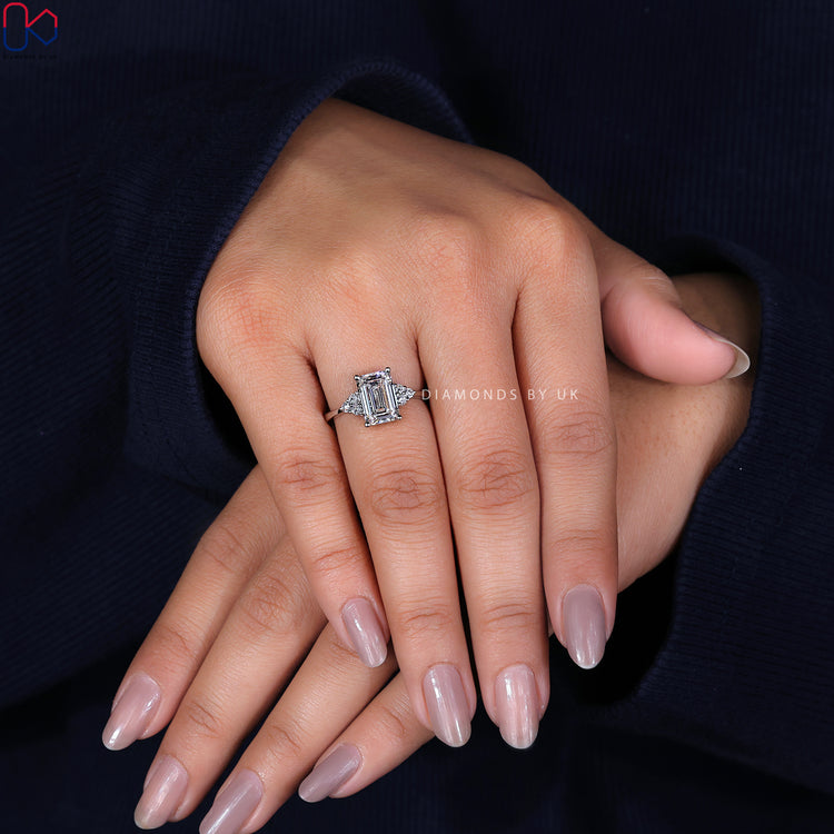 Prong Setting Ring designed for maximum brilliance.
