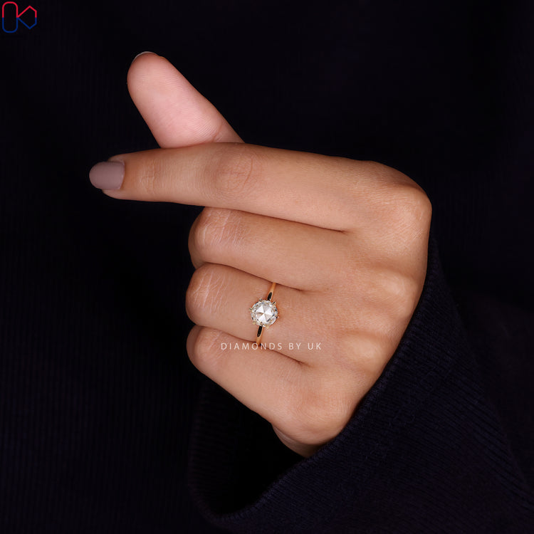 Yellow Gold Ring featuring a luxurious and timeless style.