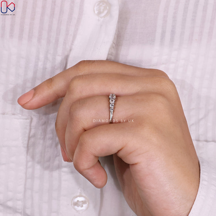 Minimalist wedding band designed for understated elegance and simplicity.
