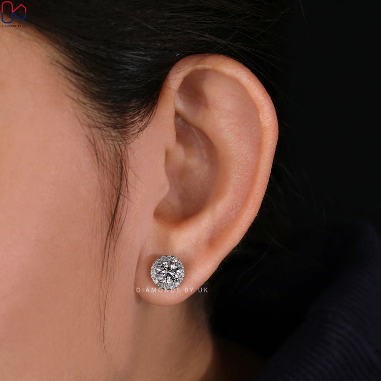 IGI certified earrings ensuring premium quality and authenticity.
