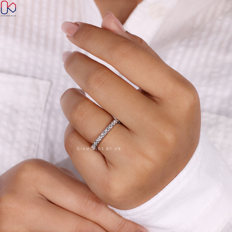 Handmade band crafted with precision and unique artistry.