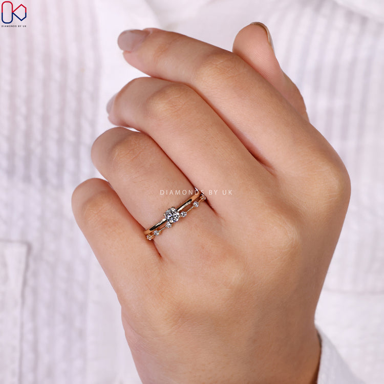 Bridal ring sets UK featuring elegant and timeless designs.
