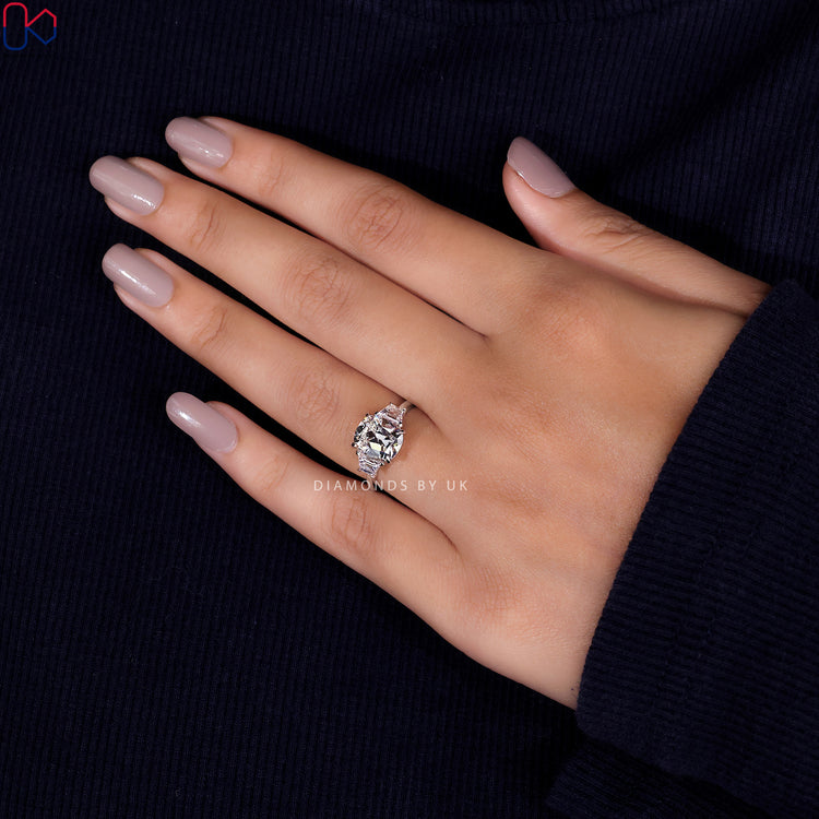 IGI Certified Diamond Ring for guaranteed quality and brilliance.