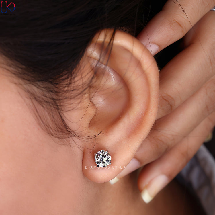Secure screw back earrings for a comfortable fit.

