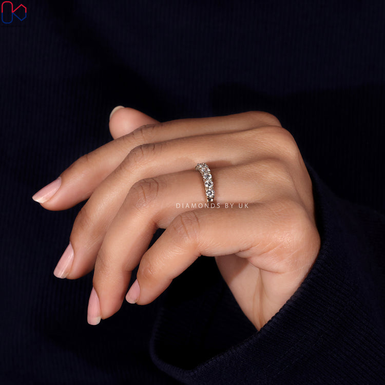 Buy wedding band to celebrate your love with timeless and unique style.
