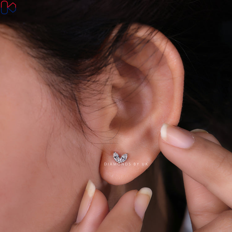 Secure screw back earrings designed for comfort and style.
