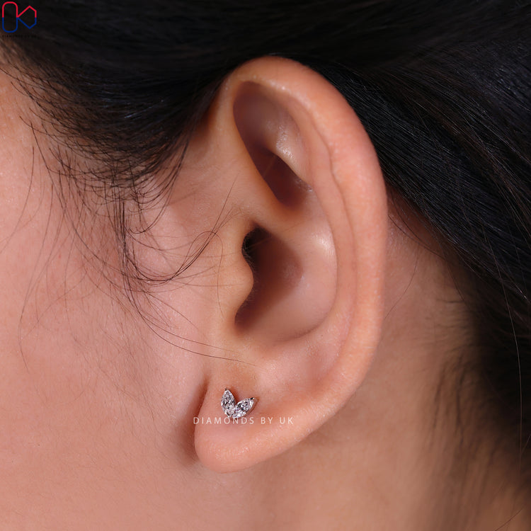 Lab Grown Diamond earrings offering beauty and sustainability.

