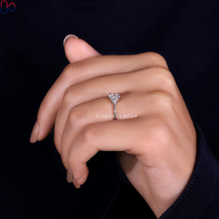 Prong Setting Ring designed for maximum sparkle.
