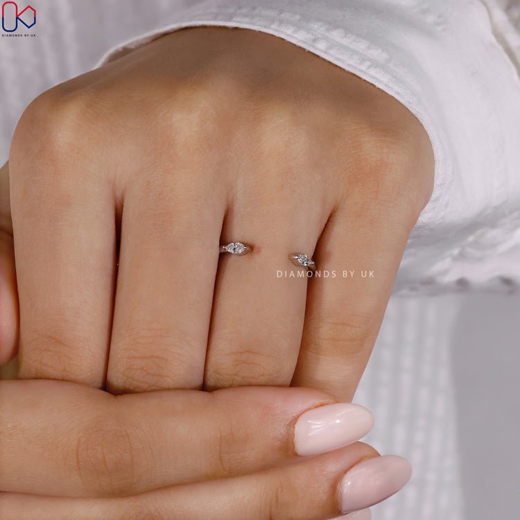 Lab Grown Diamond band offering eco-friendly brilliance and sustainable beauty.
