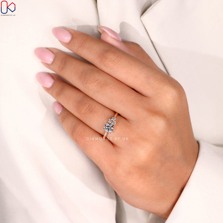 Diamondsbyuk Engagement Ring for lasting beauty.
