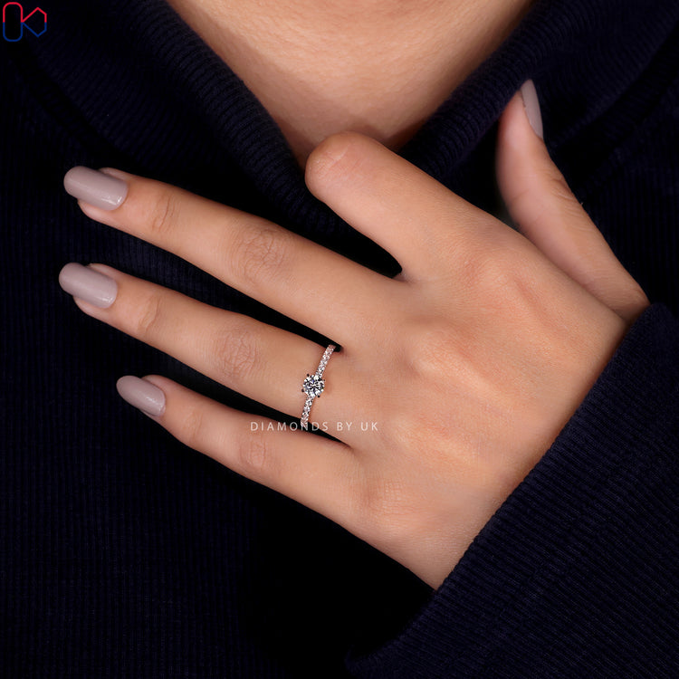 Engagement Ring UK with timeless, exquisite design.
