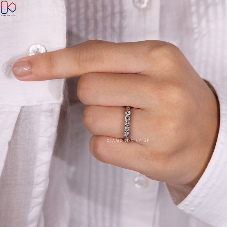 Handmade band crafted by skilled artisans for a unique personal touch.